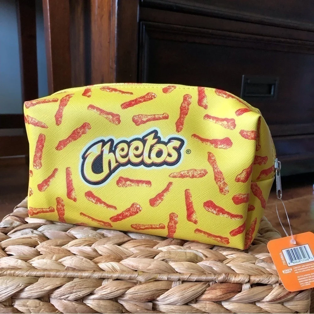 Taste Beauty x Cheetos Cosmetic bag